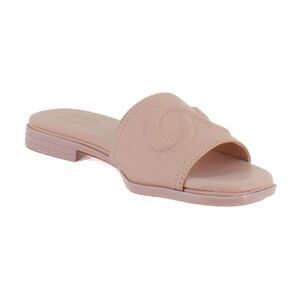 Naturalizer Women's Pale Blush Slide Sandals